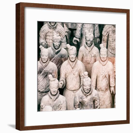 China 10MKm2 Collection - Army of Terracotta Warriors - Shaanxi Province-Philippe Hugonnard-Framed Photographic Print