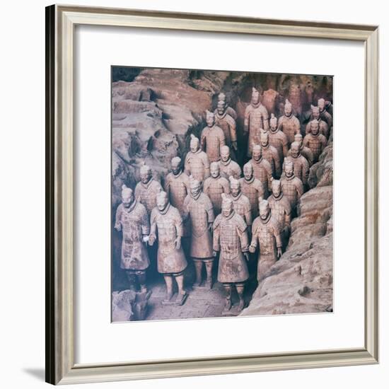 China 10MKm2 Collection - Army of Terracotta Warriors - Shaanxi Province-Philippe Hugonnard-Framed Photographic Print