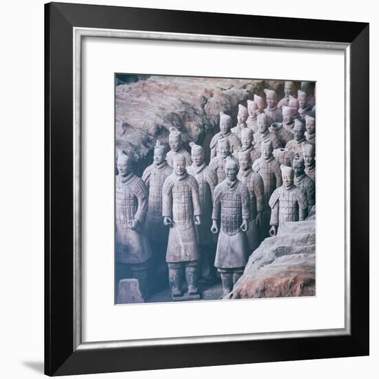 China 10MKm2 Collection - Army of Terracotta Warriors - Shaanxi Province-Philippe Hugonnard-Framed Photographic Print