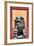 China 10MKm2 Collection - Asian Sculpture of a Stone Lion-Philippe Hugonnard-Framed Photographic Print