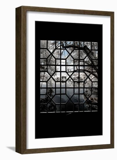 China 10MKm2 Collection - Asian Window - Another Look Series - White Thinking-Philippe Hugonnard-Framed Photographic Print