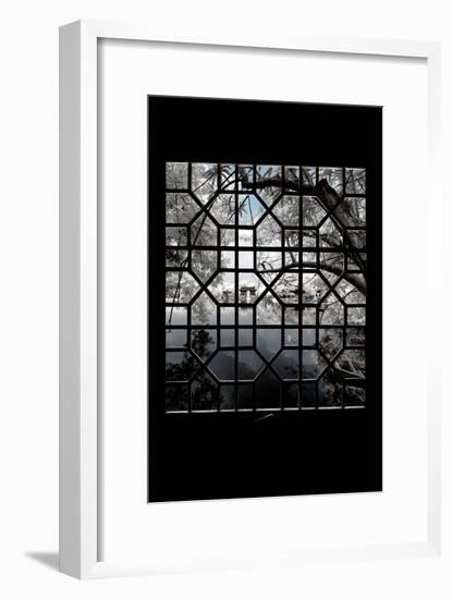 China 10MKm2 Collection - Asian Window - Another Look Series - White Thinking-Philippe Hugonnard-Framed Photographic Print