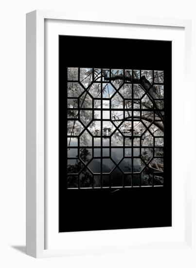 China 10MKm2 Collection - Asian Window - Another Look Series - White Thinking-Philippe Hugonnard-Framed Photographic Print