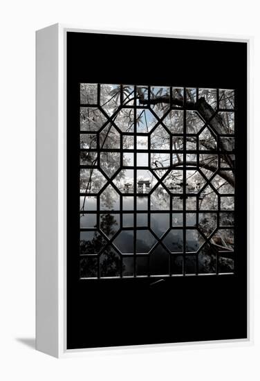 China 10MKm2 Collection - Asian Window - Another Look Series - White Thinking-Philippe Hugonnard-Framed Premier Image Canvas