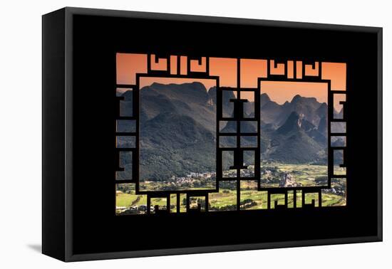 China 10MKm2 Collection - Asian Window - Guilin National Park-Philippe Hugonnard-Framed Premier Image Canvas