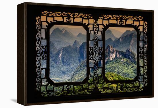 China 10MKm2 Collection - Asian Window - Guilin National Park-Philippe Hugonnard-Framed Premier Image Canvas