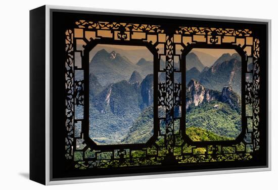 China 10MKm2 Collection - Asian Window - Guilin National Park-Philippe Hugonnard-Framed Premier Image Canvas