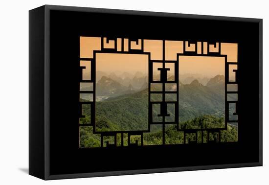 China 10MKm2 Collection - Asian Window - Guilin National Park-Philippe Hugonnard-Framed Premier Image Canvas