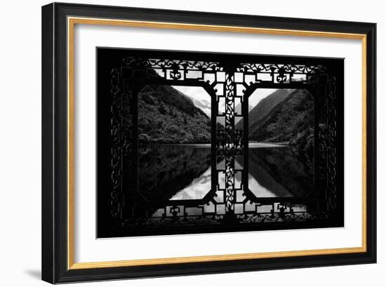 China 10MKm2 Collection - Asian Window - Rhinoceros Lake - Jiuzhaigou National Park-Philippe Hugonnard-Framed Photographic Print