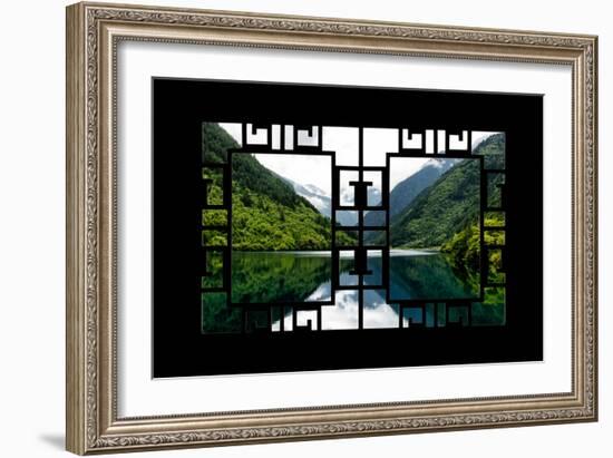 China 10MKm2 Collection - Asian Window - Rhinoceros Lake - Jiuzhaigou National Park-Philippe Hugonnard-Framed Photographic Print