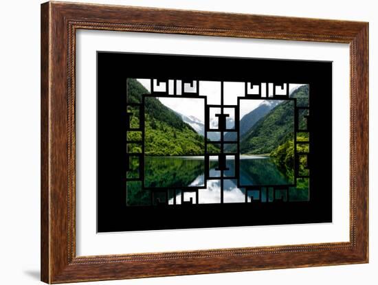 China 10MKm2 Collection - Asian Window - Rhinoceros Lake - Jiuzhaigou National Park-Philippe Hugonnard-Framed Photographic Print