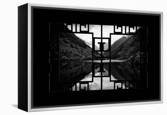 China 10MKm2 Collection - Asian Window - Rhinoceros Lake - Jiuzhaigou National Park-Philippe Hugonnard-Framed Premier Image Canvas