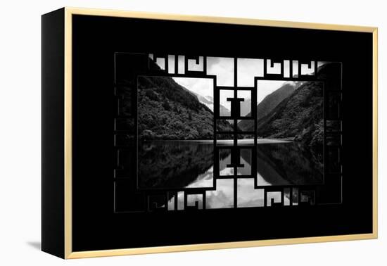 China 10MKm2 Collection - Asian Window - Rhinoceros Lake - Jiuzhaigou National Park-Philippe Hugonnard-Framed Premier Image Canvas