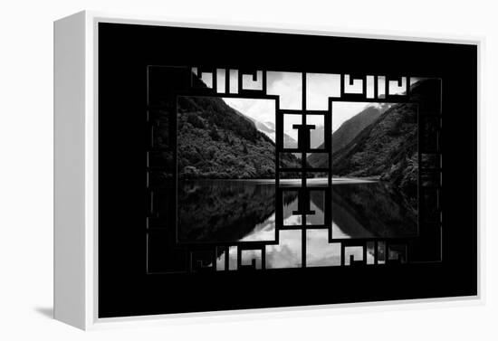 China 10MKm2 Collection - Asian Window - Rhinoceros Lake - Jiuzhaigou National Park-Philippe Hugonnard-Framed Premier Image Canvas