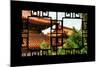 China 10MKm2 Collection - Asian Window - Summer Palace Architecture-Philippe Hugonnard-Mounted Photographic Print