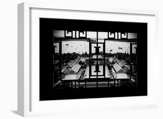 China 10MKm2 Collection - Asian Window - The Summer Palace - Beijing-Philippe Hugonnard-Framed Photographic Print