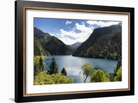 China 10MKm2 Collection - Beautiful Lake in the Jiuzhaigou National Park-Philippe Hugonnard-Framed Photographic Print