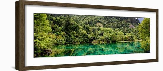 China 10MKm2 Collection - Beautiful Lake in the Jiuzhaigou National Park-Philippe Hugonnard-Framed Photographic Print