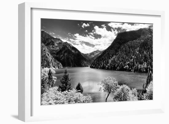 China 10MKm2 Collection - Beautiful Lake in the Jiuzhaigou National Park-Philippe Hugonnard-Framed Photographic Print