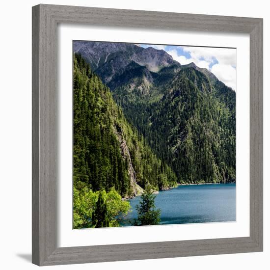 China 10MKm2 Collection - Beautiful Lake in the Jiuzhaigou National Park-Philippe Hugonnard-Framed Photographic Print