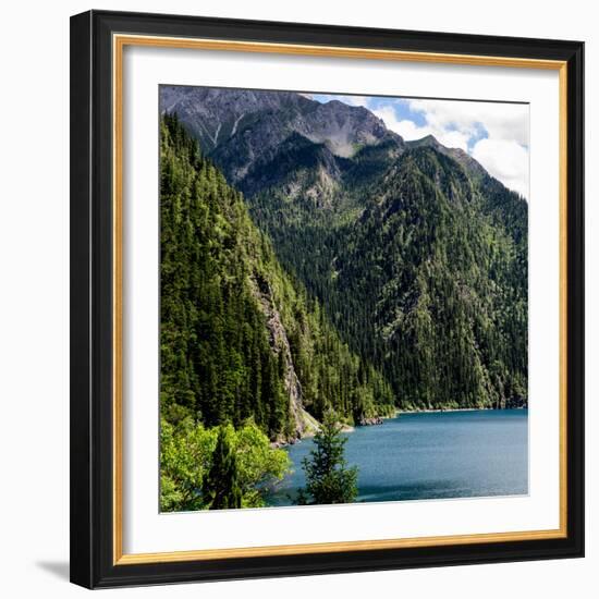 China 10MKm2 Collection - Beautiful Lake in the Jiuzhaigou National Park-Philippe Hugonnard-Framed Photographic Print