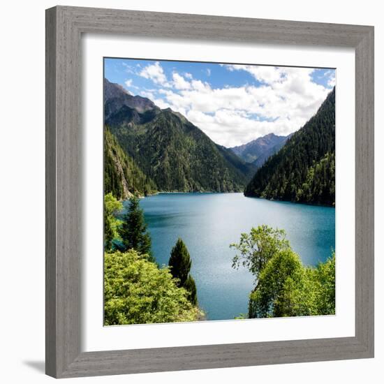 China 10MKm2 Collection - Beautiful Lake in the Jiuzhaigou National Park-Philippe Hugonnard-Framed Photographic Print