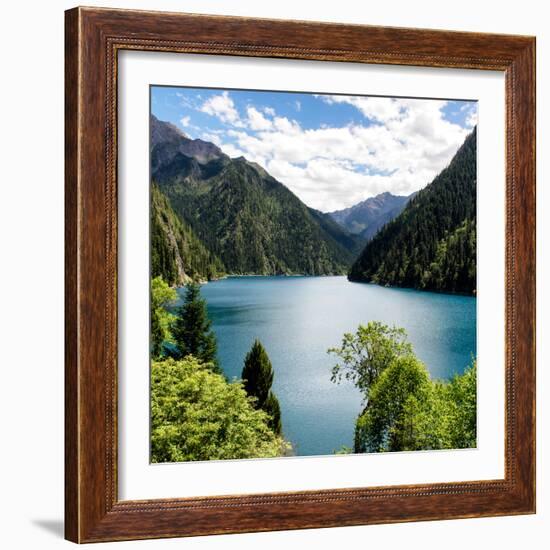 China 10MKm2 Collection - Beautiful Lake in the Jiuzhaigou National Park-Philippe Hugonnard-Framed Photographic Print