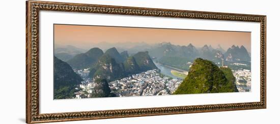 China 10MKm2 Collection - Beautiful Scenery of Yangshuo-Philippe Hugonnard-Framed Photographic Print