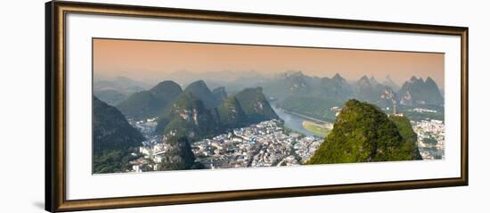 China 10MKm2 Collection - Beautiful Scenery of Yangshuo-Philippe Hugonnard-Framed Photographic Print