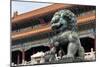 China 10MKm2 Collection - Bronze Chinese Lion in Forbidden City-Philippe Hugonnard-Mounted Photographic Print