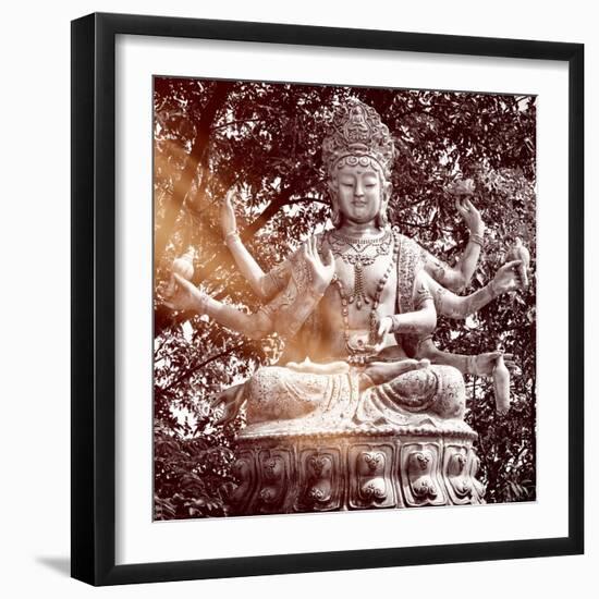 China 10MKm2 Collection - Buddha-Philippe Hugonnard-Framed Photographic Print