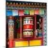 China 10MKm2 Collection - Buddhist Prayer Wheel-Philippe Hugonnard-Mounted Photographic Print