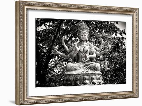 China 10MKm2 Collection - Buddhist Statue-Philippe Hugonnard-Framed Photographic Print