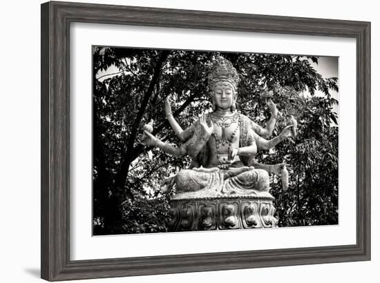 China 10MKm2 Collection - Buddhist Statue-Philippe Hugonnard-Framed Photographic Print