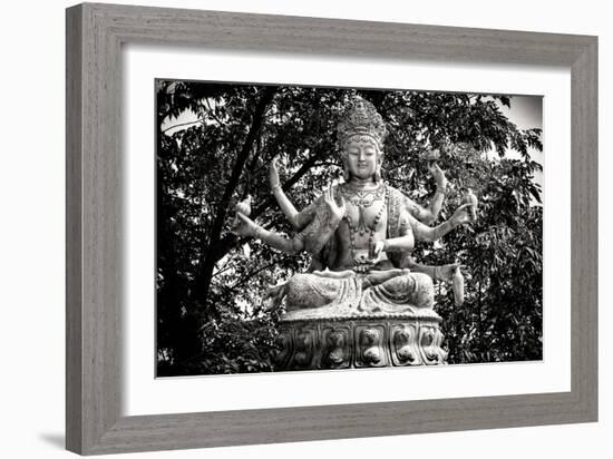 China 10MKm2 Collection - Buddhist Statue-Philippe Hugonnard-Framed Photographic Print