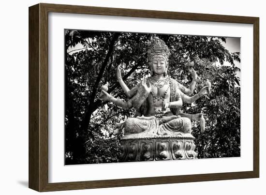 China 10MKm2 Collection - Buddhist Statue-Philippe Hugonnard-Framed Photographic Print