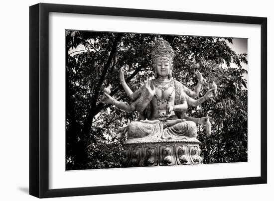 China 10MKm2 Collection - Buddhist Statue-Philippe Hugonnard-Framed Photographic Print