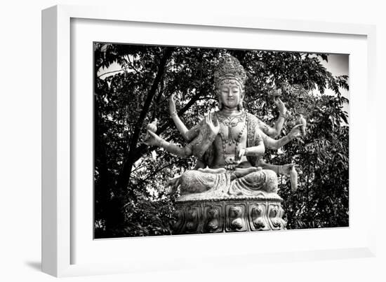 China 10MKm2 Collection - Buddhist Statue-Philippe Hugonnard-Framed Photographic Print