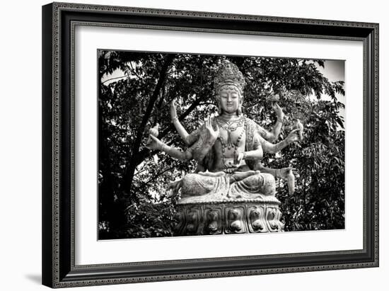 China 10MKm2 Collection - Buddhist Statue-Philippe Hugonnard-Framed Photographic Print