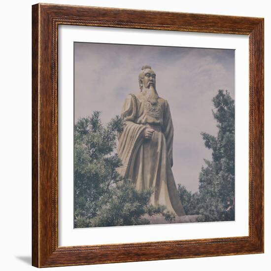 China 10MKm2 Collection - Buddhist Statue-Philippe Hugonnard-Framed Photographic Print