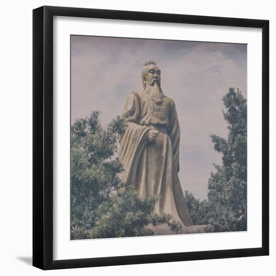 China 10MKm2 Collection - Buddhist Statue-Philippe Hugonnard-Framed Photographic Print