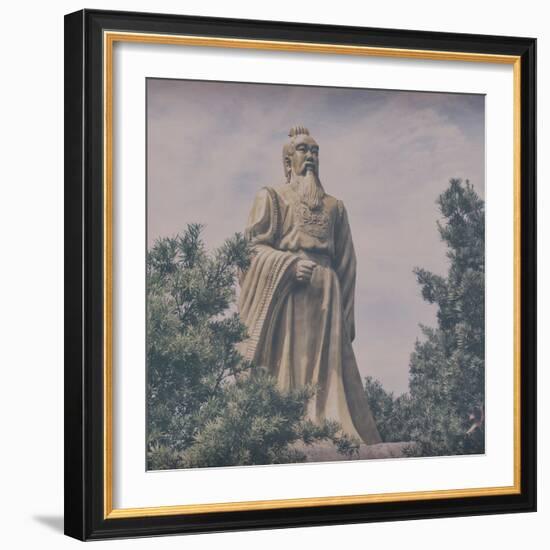 China 10MKm2 Collection - Buddhist Statue-Philippe Hugonnard-Framed Photographic Print