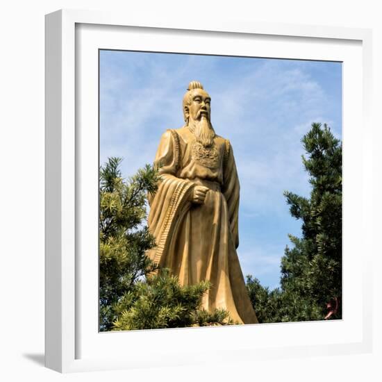 China 10MKm2 Collection - Buddhist Statue-Philippe Hugonnard-Framed Photographic Print