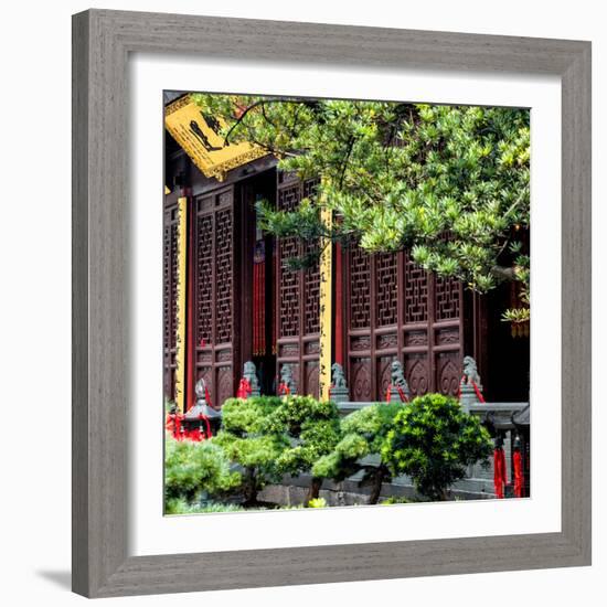 China 10MKm2 Collection - Buddhist Temple-Philippe Hugonnard-Framed Photographic Print