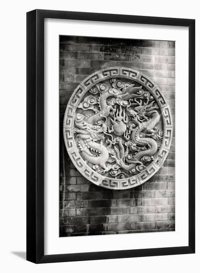 China 10MKm2 Collection - Chinese ancient Sculpture Dragons-Philippe Hugonnard-Framed Photographic Print