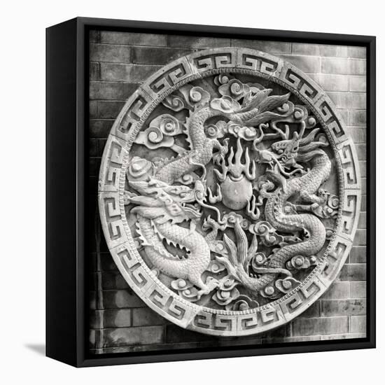 China 10MKm2 Collection - Chinese ancient Sculpture Dragons-Philippe Hugonnard-Framed Premier Image Canvas