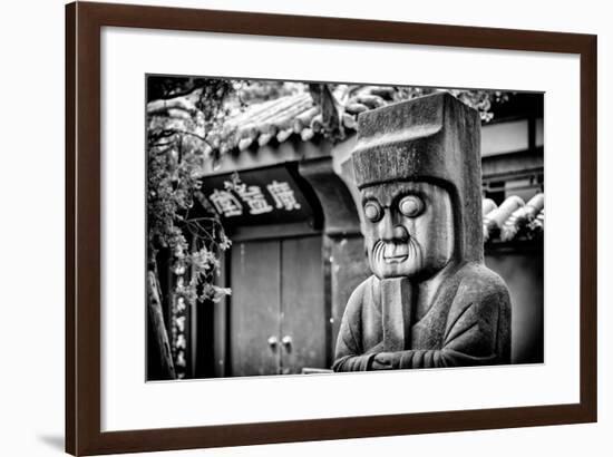 China 10MKm2 Collection - Chinese ancient Statue-Philippe Hugonnard-Framed Photographic Print