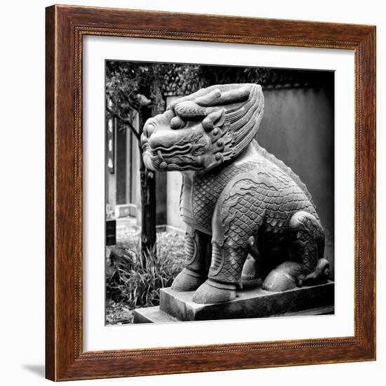 China 10MKm2 Collection - Chinese ancient Statue-Philippe Hugonnard-Framed Photographic Print