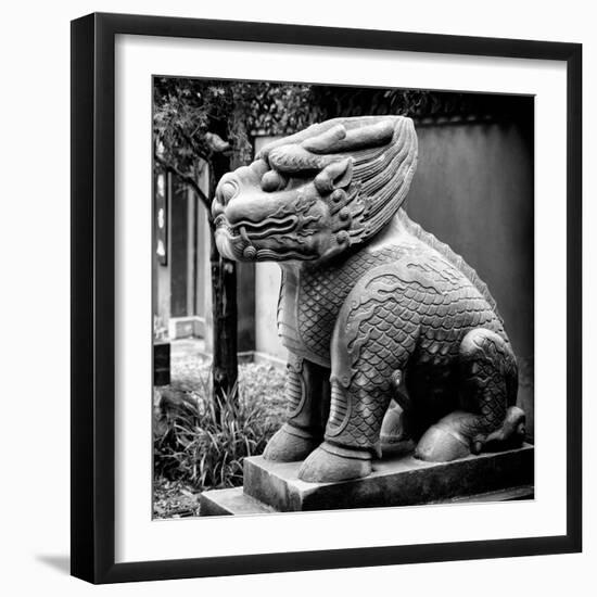 China 10MKm2 Collection - Chinese ancient Statue-Philippe Hugonnard-Framed Photographic Print