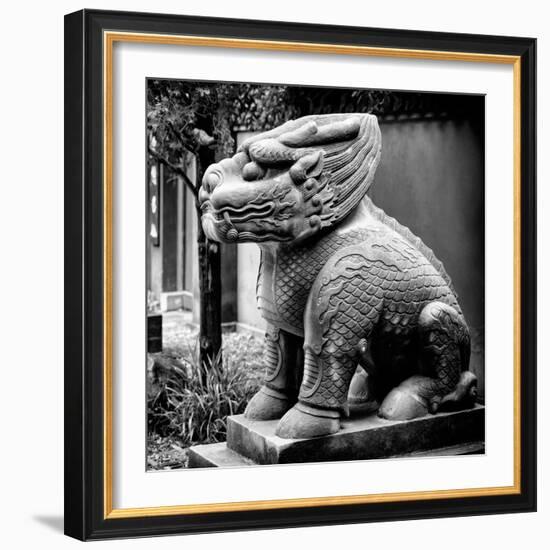 China 10MKm2 Collection - Chinese ancient Statue-Philippe Hugonnard-Framed Photographic Print